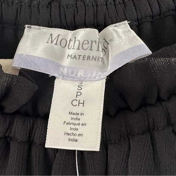 Motherhood Maternity Black Ruffled Halter Neck Maxi Dress - Picture 6 of 8